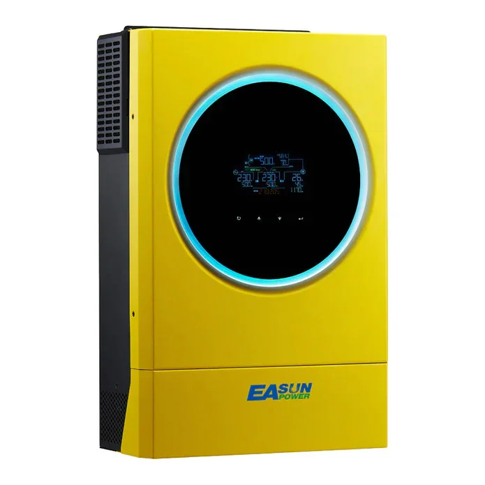 Pure Sine Wave Hybrid Solar Inverter Charger 1-12KW Single Phase 96% Efficiency 230VAC Input 48VDC Battery 120A Max Solar Charge