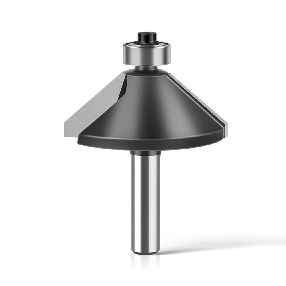 

1pc 8mm Shank Carbide Router Bit Precision Edge Trimming Chamfering Tool Milling Cutter For Woodworking Milling Machines