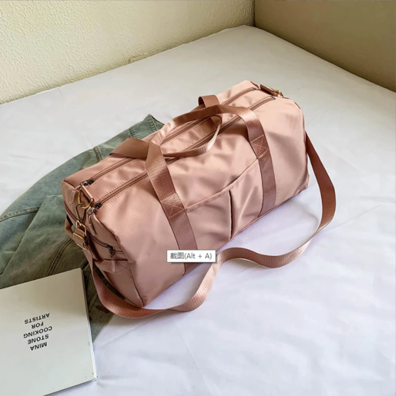 Sac de sortie Portable pour femmes, Sac de voyage, de séparation sèche et humide, d'exercice, de sport de grande capacité, d'entraînement, de Fitness et de Yoga, 2023