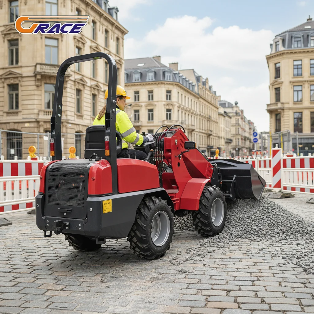 

Компактный дизельный гидравлический телескопический погрузчик длиной 1 тонна для точных посадки фруктовых садов и небольших работ на ферме