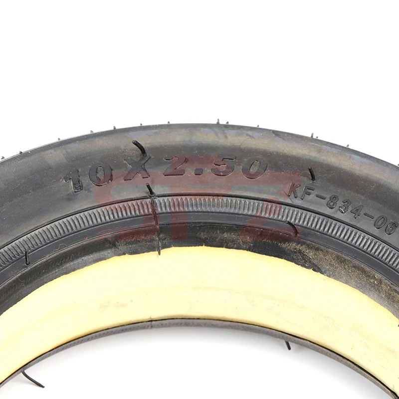 

10x2.50 solid tire tubeless for Quick 3 ZERO 10X Inokim OX Folding Electric Scooter 10-inch Mini Motorrad Razor