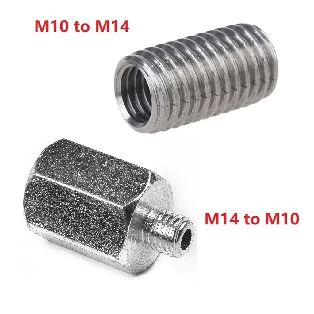 1X  M10 M14 Adapter Angle Grinder Polisher Thread Drill Bit Interface Converter Power Tool Accessories Adapter NEW
