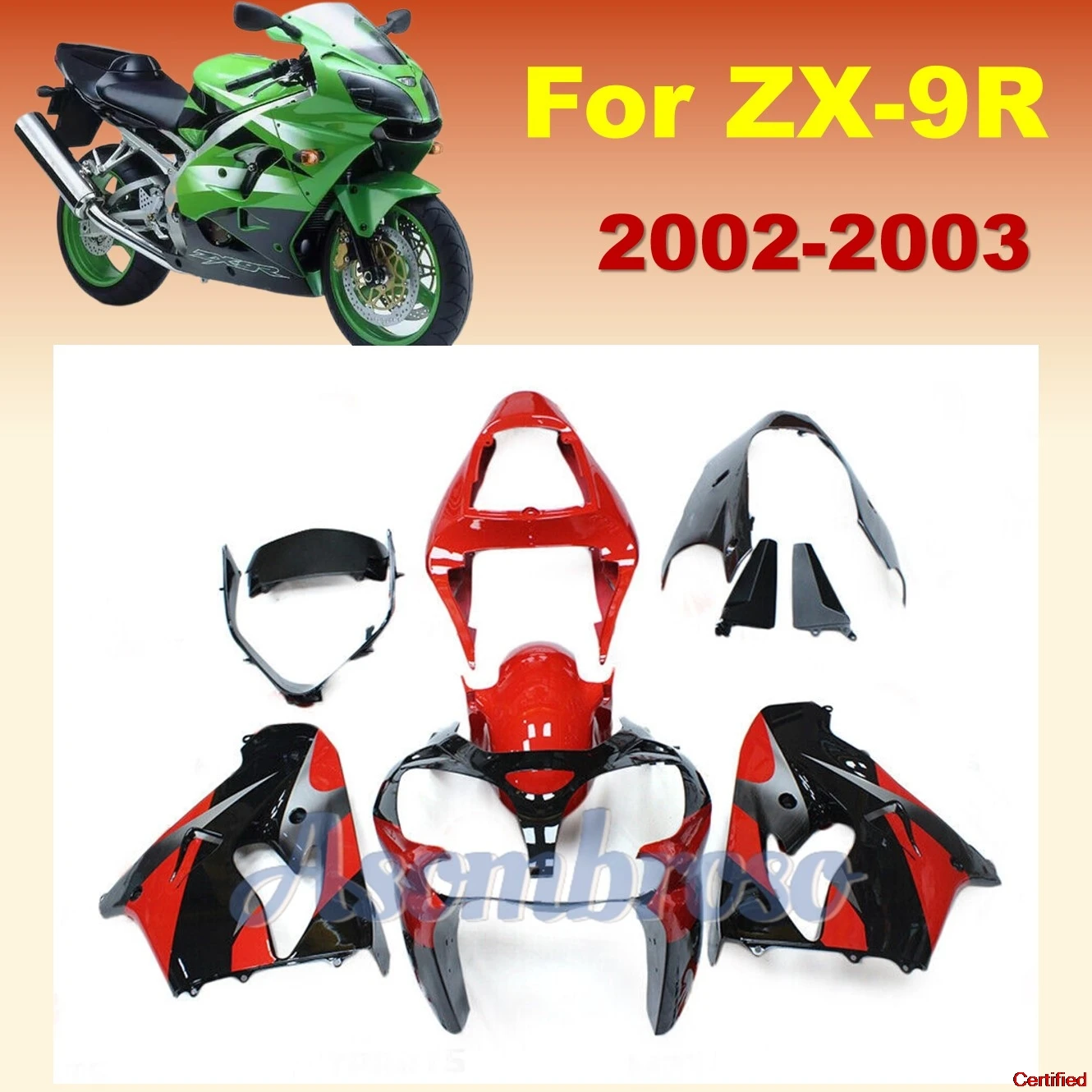 Gloss Red And Black… - image