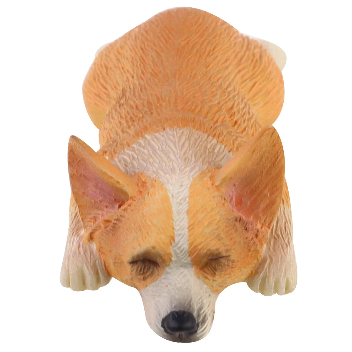 

Lying Corgi Shaped Fridge Magnet Yellow Cartoon Refrigerator Decorative Magnetic Stickers for Home Office Wall Art Craft DIY