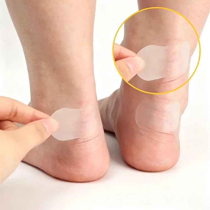 Anti Wear Anti Blister Invisible Gel Heel Protector Adhesive Cushion Patch Men Women Walking Shoe Accessory Foot Care Sticker