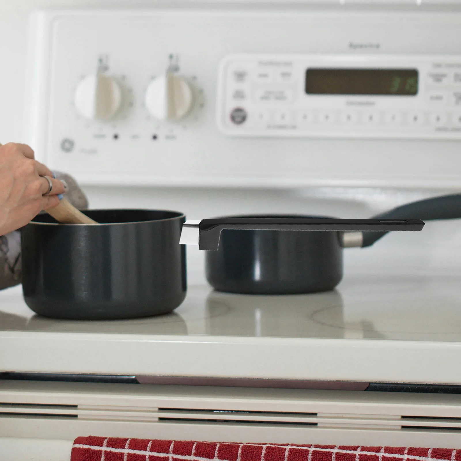 

Replacement Pan Ergonomic Cookware Handle Removable Pot Grip Bakelite Fry Safe Anti Universal Handle For Skillet Wok Frying Pan