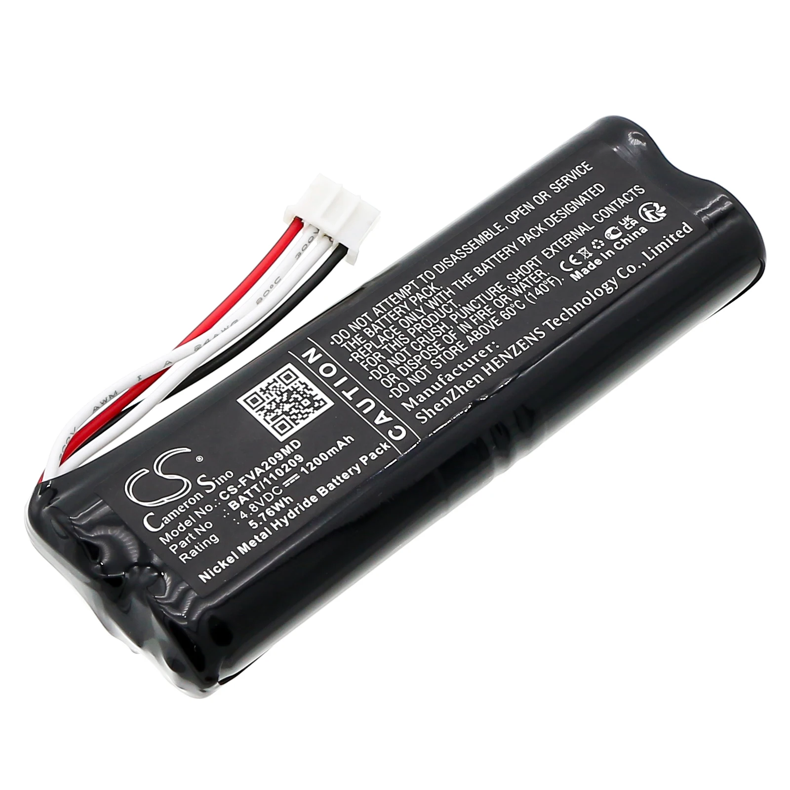 GreenBatteyPowerCamroSino 1200mAh 4.8V 5.76Wh Medical Ni-MH Battery for Ambix Z200045-6-200,Fresenius 120209,BATT/110209, Applix