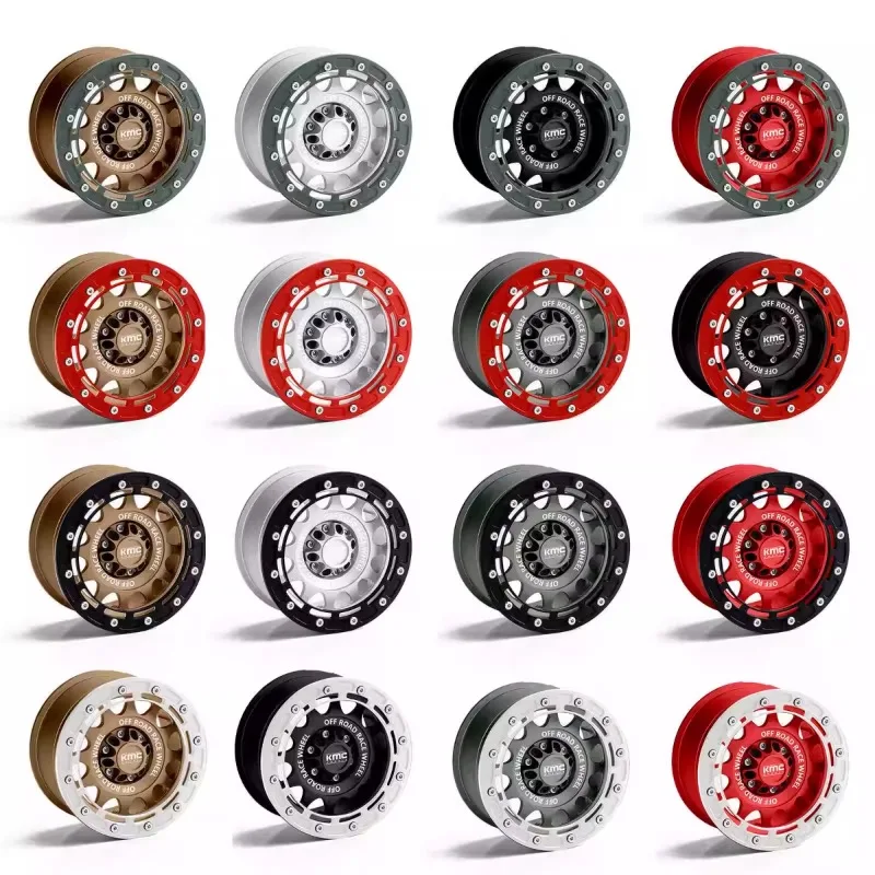 

2.6-inch Pressed Metal Clip Tire Serene Wheels for 1/7 1/8 Climbing Remote Control Model Car Upgrade High-quality Components