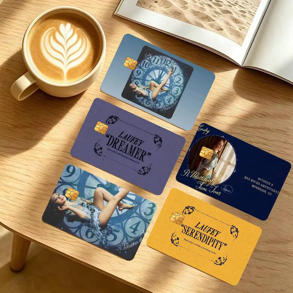 Singer Laufeys Bewitched   Credit Card Public Transportation Cards Protective Sticker Waterproof Card Face Decoration