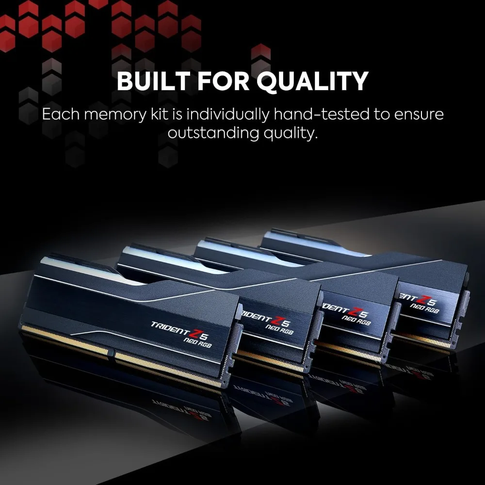 US Shipping American Standard DDR5 64GB 6000MHz CL30 Desktop Memory RAM 2x32GB U-DIMM for AMD Expo Holiday Essentia