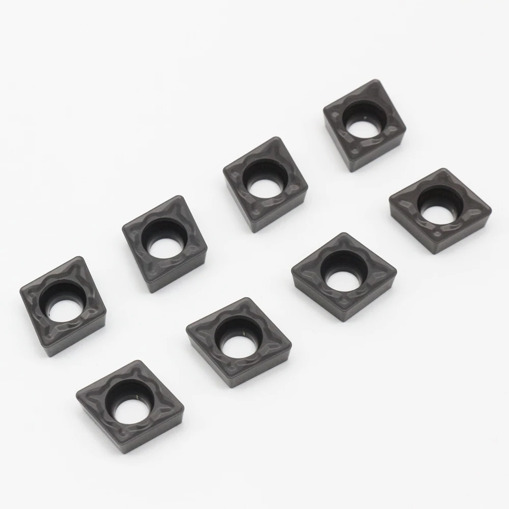 CCMT09T308-TR-1 kc3115d 10 pçs carboneto de inserção torneamento externo ferramenta cortador usinagem ferro fundido torno cnc metal torneamento inserção