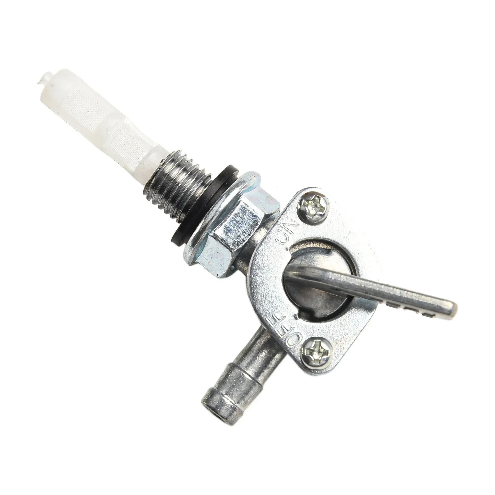 Aço inoxidável interruptor válvula, substituição do combustível, mangueira de prata, 1 ", 4", 90 graus acessórios, alta qualidade, novo