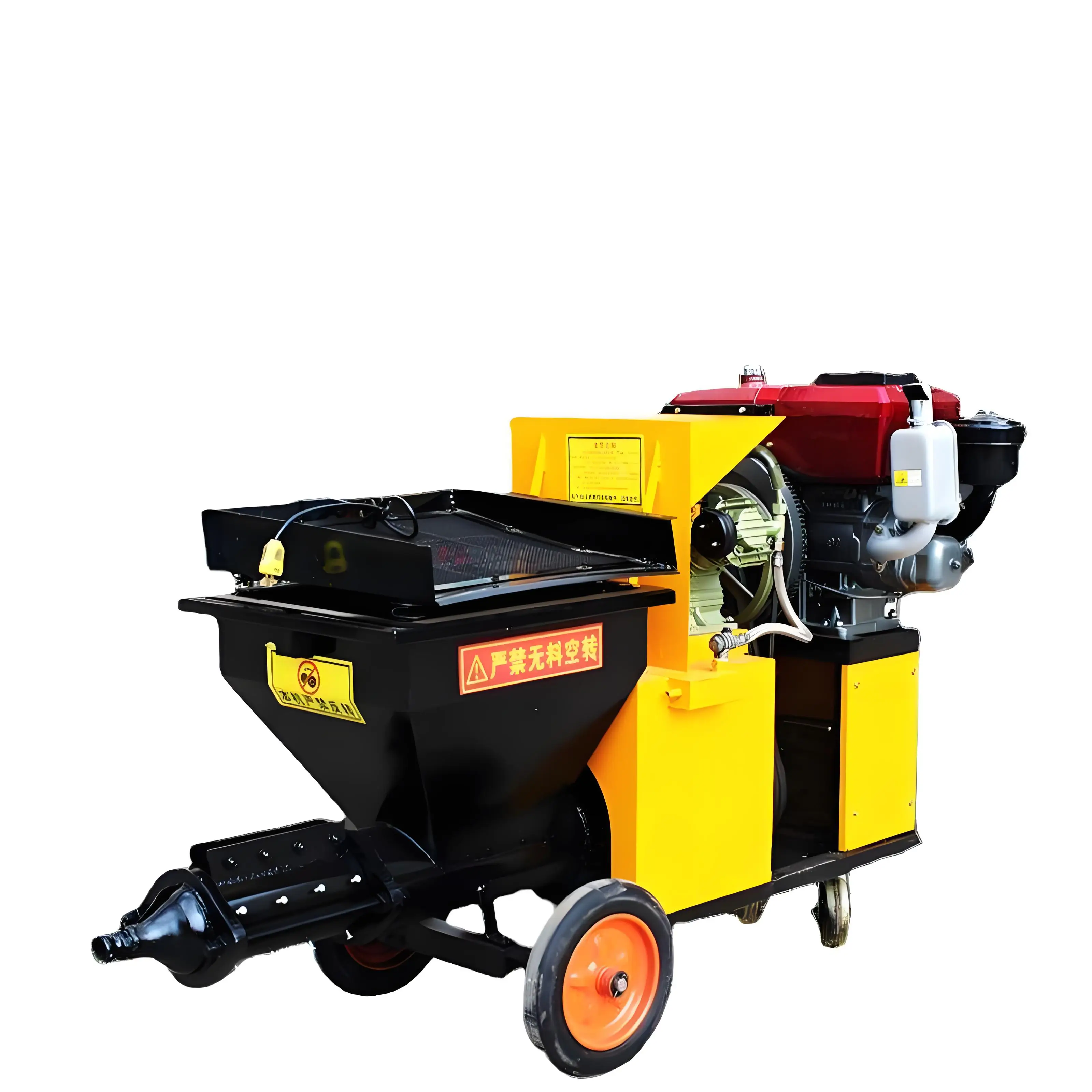 Mortar Mixing Spraying Machine Professional Cement Mortar Spraying Machine Mortar Spraying Machine with Mixer