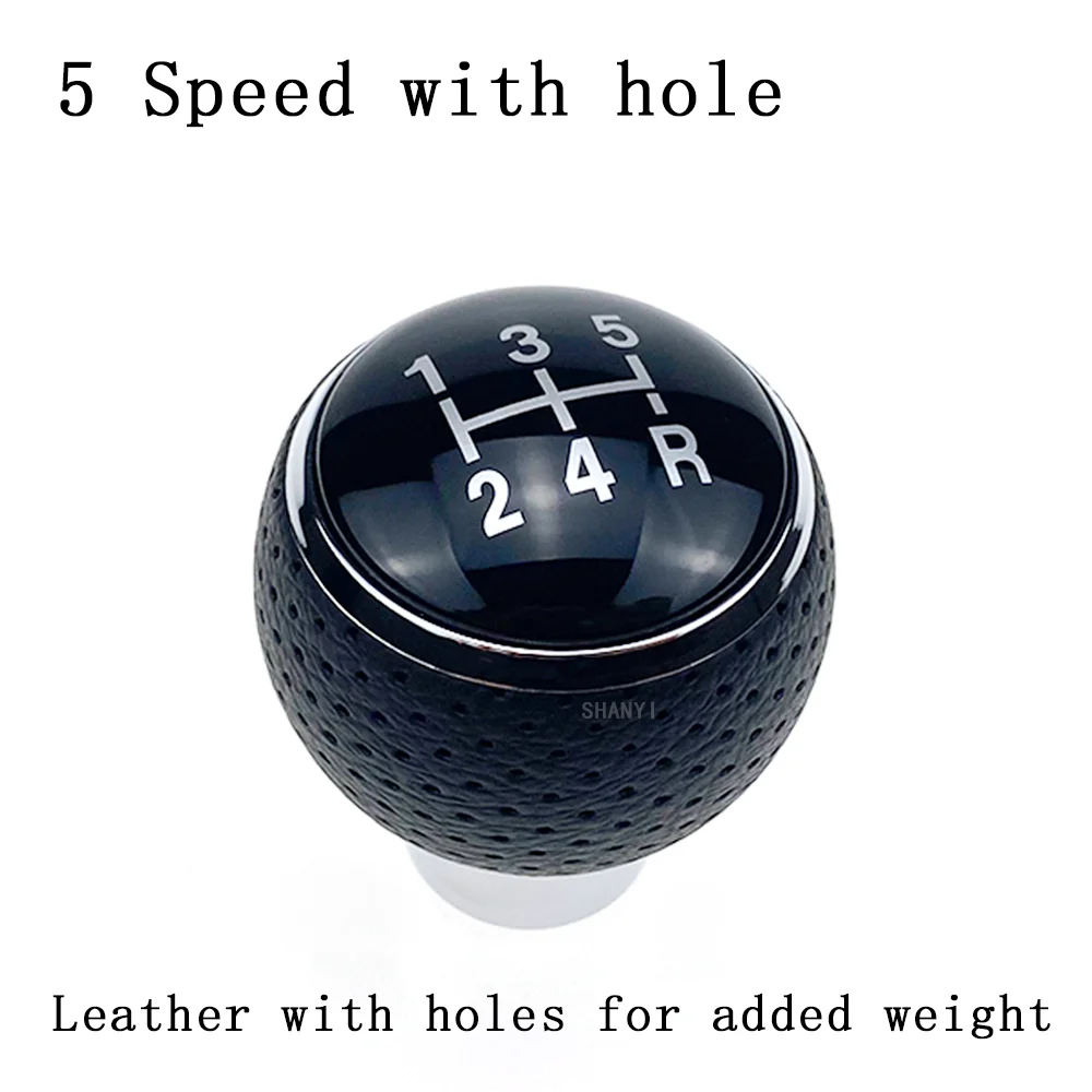 Car 5 6 Speed Gear Shift Knob MT Head Stick Handle Shifter Head Handball For Mitsubishi Lancer V3 V5 Auto Parts Accessories