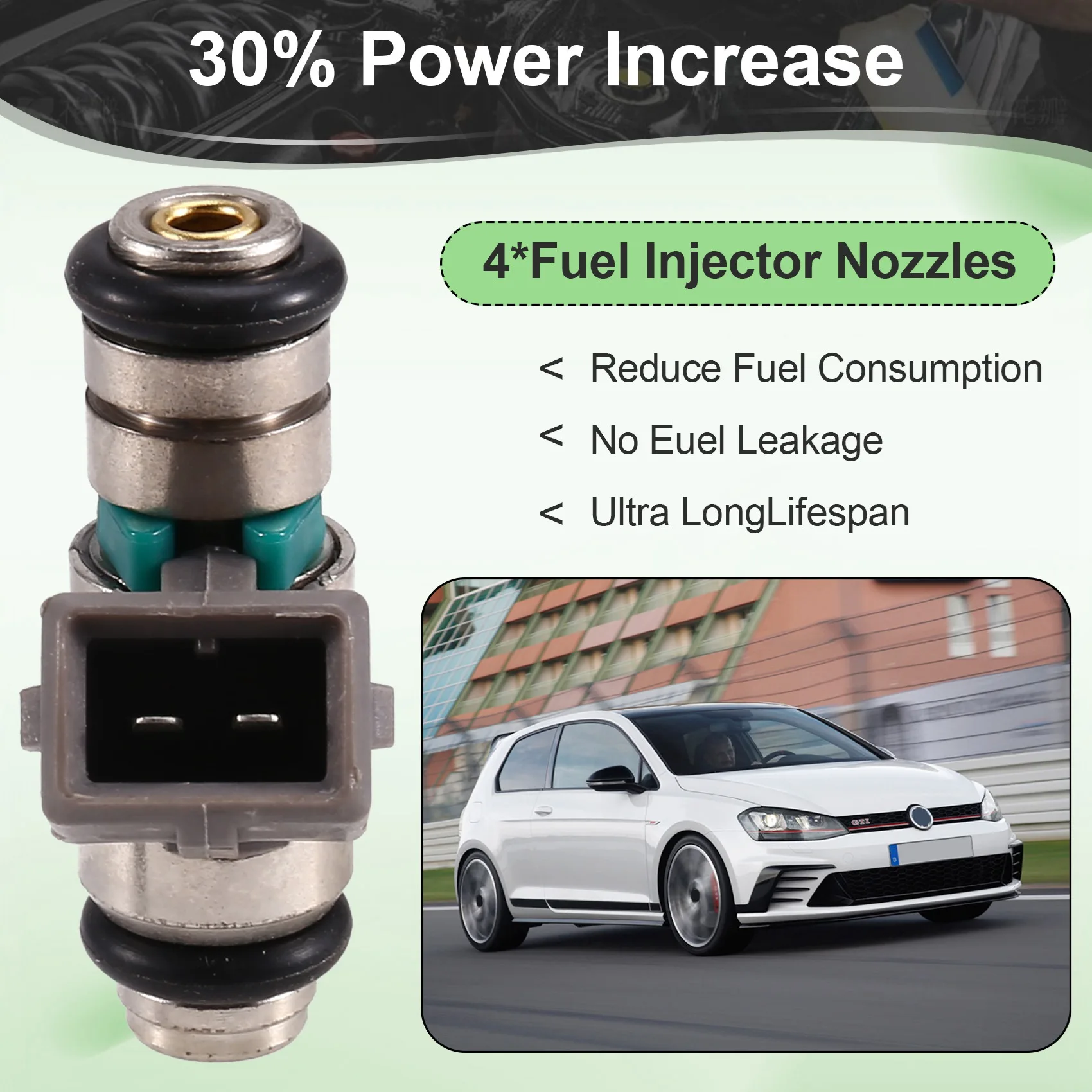 AB96-For Renault Clio Laguna Megane Seat VW Skoda IWP142 8200128959 4Pcs Fuel Injector Nozzles Replacement Part