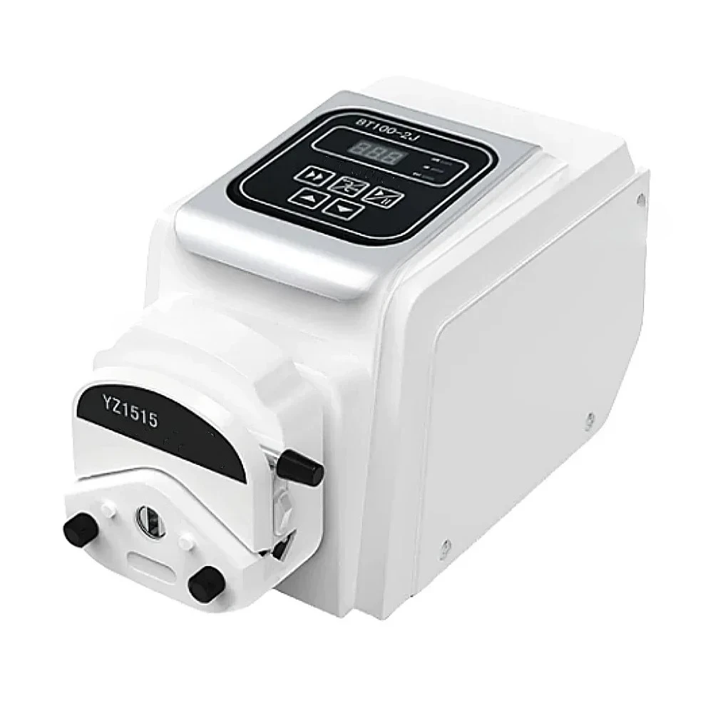 BT100-2J  Peristaltic Pump, Multi-Channel Intelligent Flow Control Pump with Replaceable Pump Heads