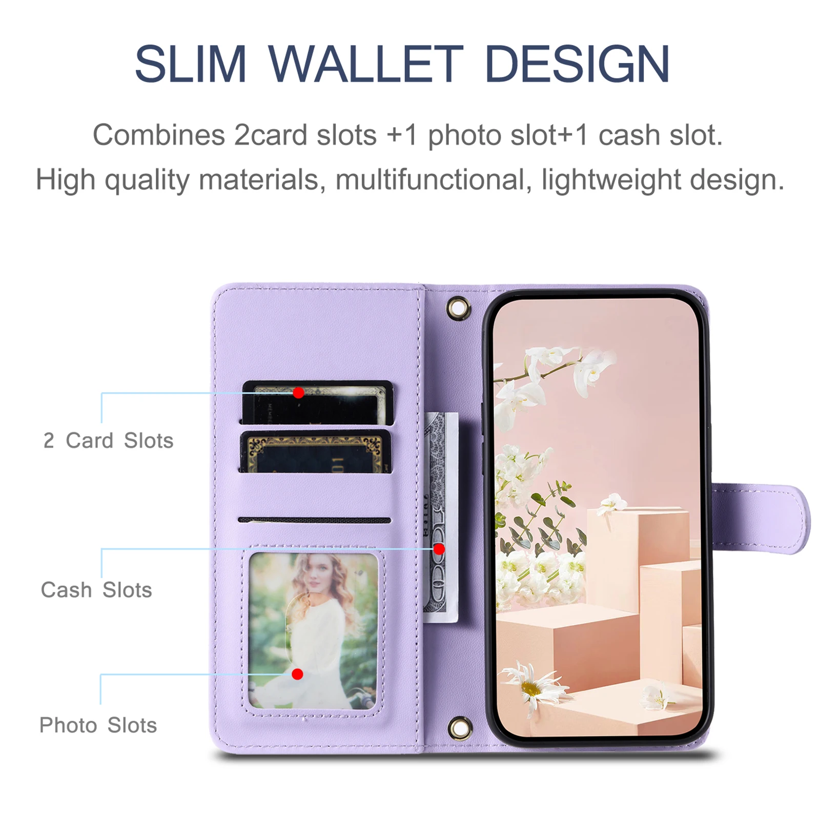 

For OPPO Reno 7A Phone Case Crossbody Back Long Lanyard Silicone Protective Case Flip Leather Case