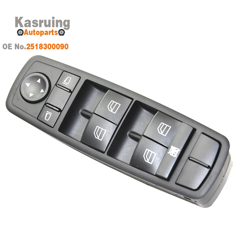 A2518300090 For Mercedes W164 ML GL R Class 350 320 ML350 450 R350 2518300090 New Front Left Power Window Control Switch Button