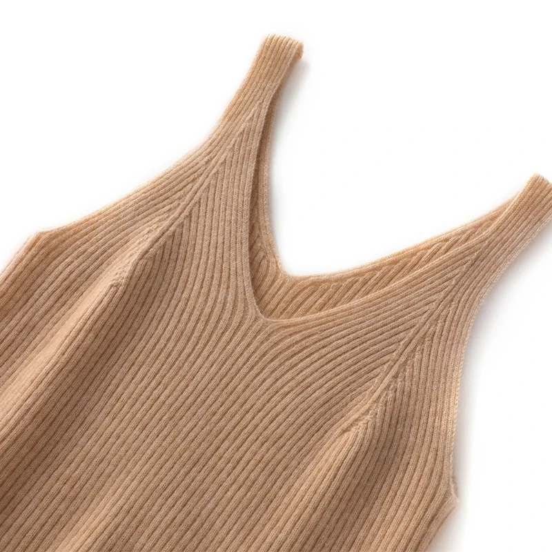 

Новый ажурный дизайн, женский вязаный жилет из 100% австралийской шерсти, мягкий утягивающий стильный свитер с v-образным вырезом, базовые топы высокого качества