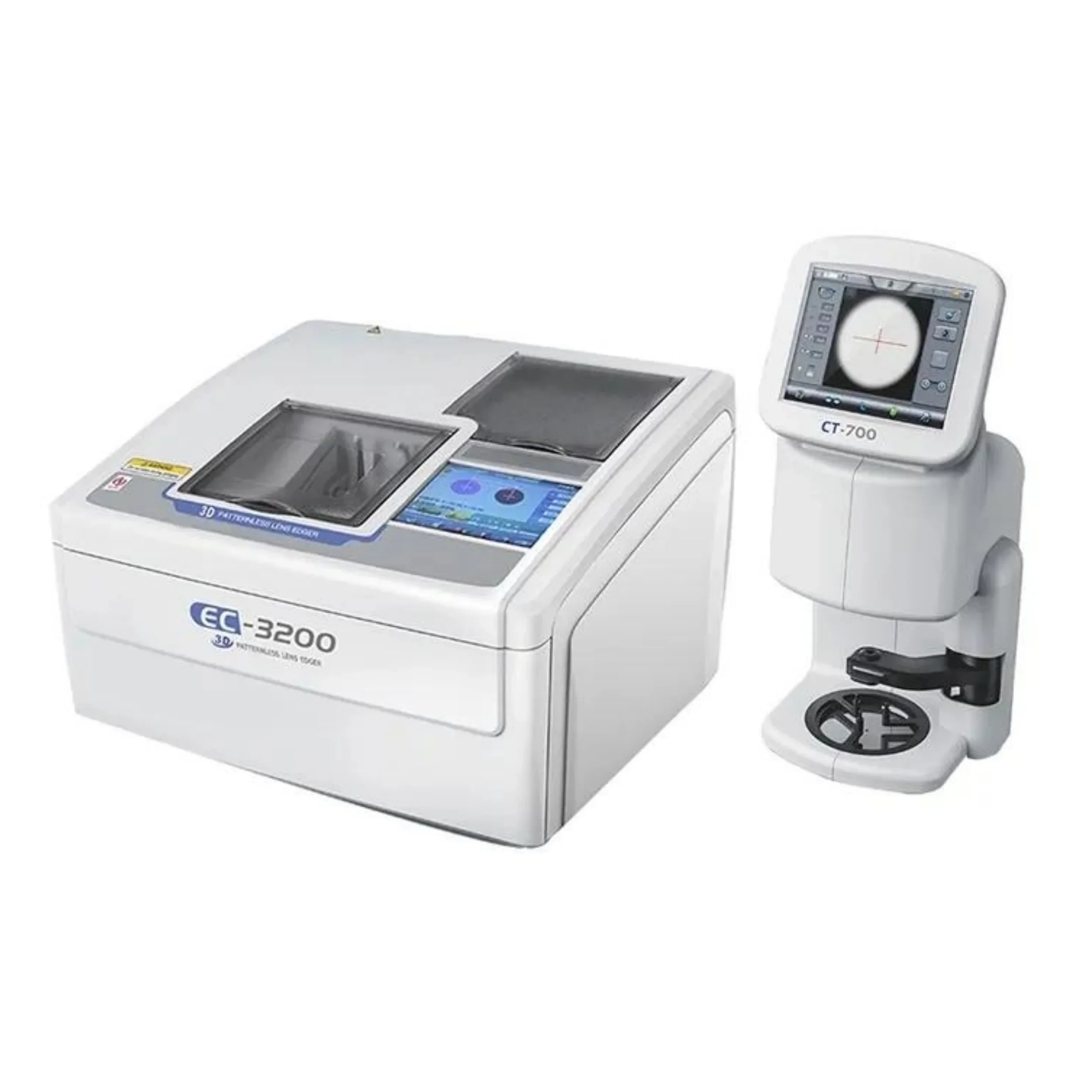 EC-3200 Pattern Less optical automatic Lens Edger With Scanner Auto Lens Edge Automatic Lens Edging Machine