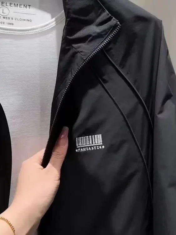 

Мужская рабочая одежда с воротником-стойкой, тонкая хлопковая куртка, осень-зима, новая мода, универсальная хлопковая одежда, теплая куртка с добавлением