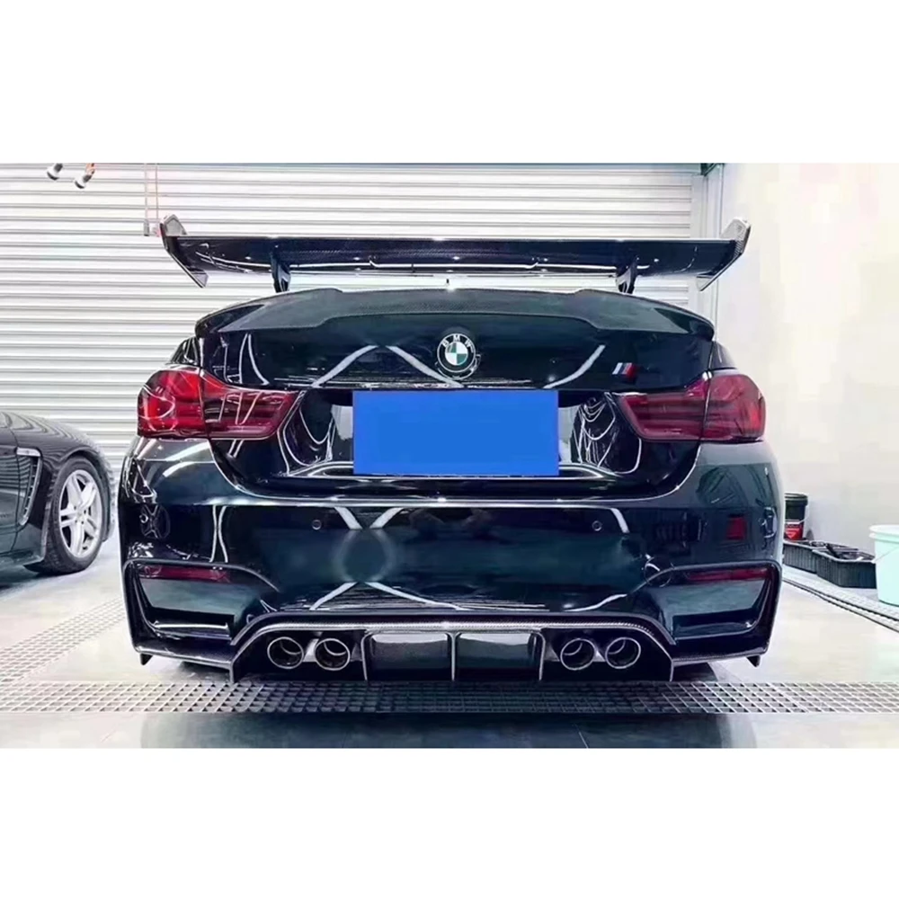 

GTS Style For BMW F82 F80 M3 M4 M5 M6 real carbon fiber Rear Spoiler car styling 2014+