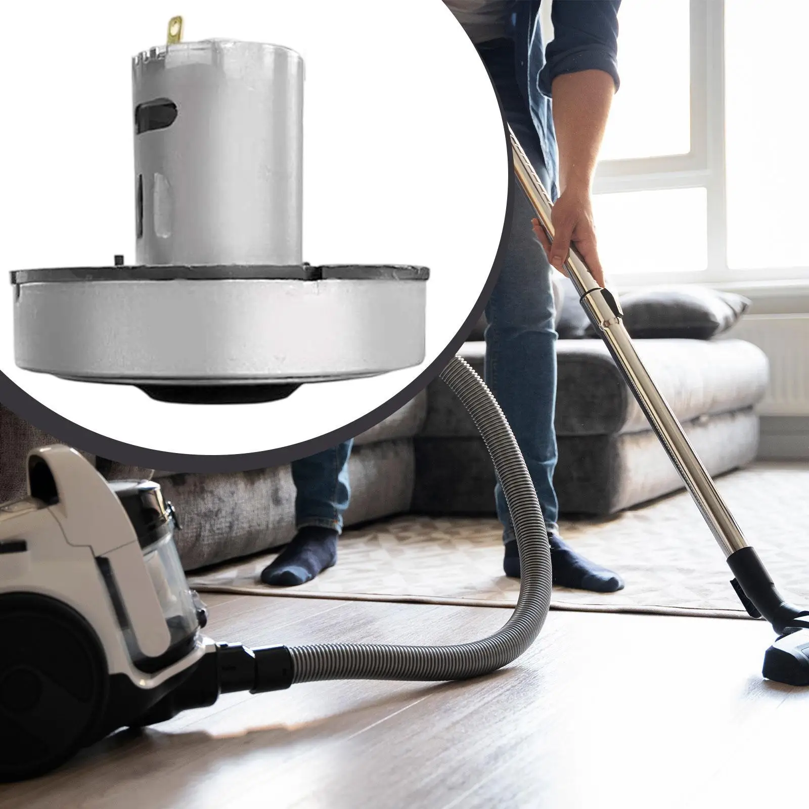 18,5 V 120 W Motor, starker Saug-Staubsaugermotor für DIY-Projekte