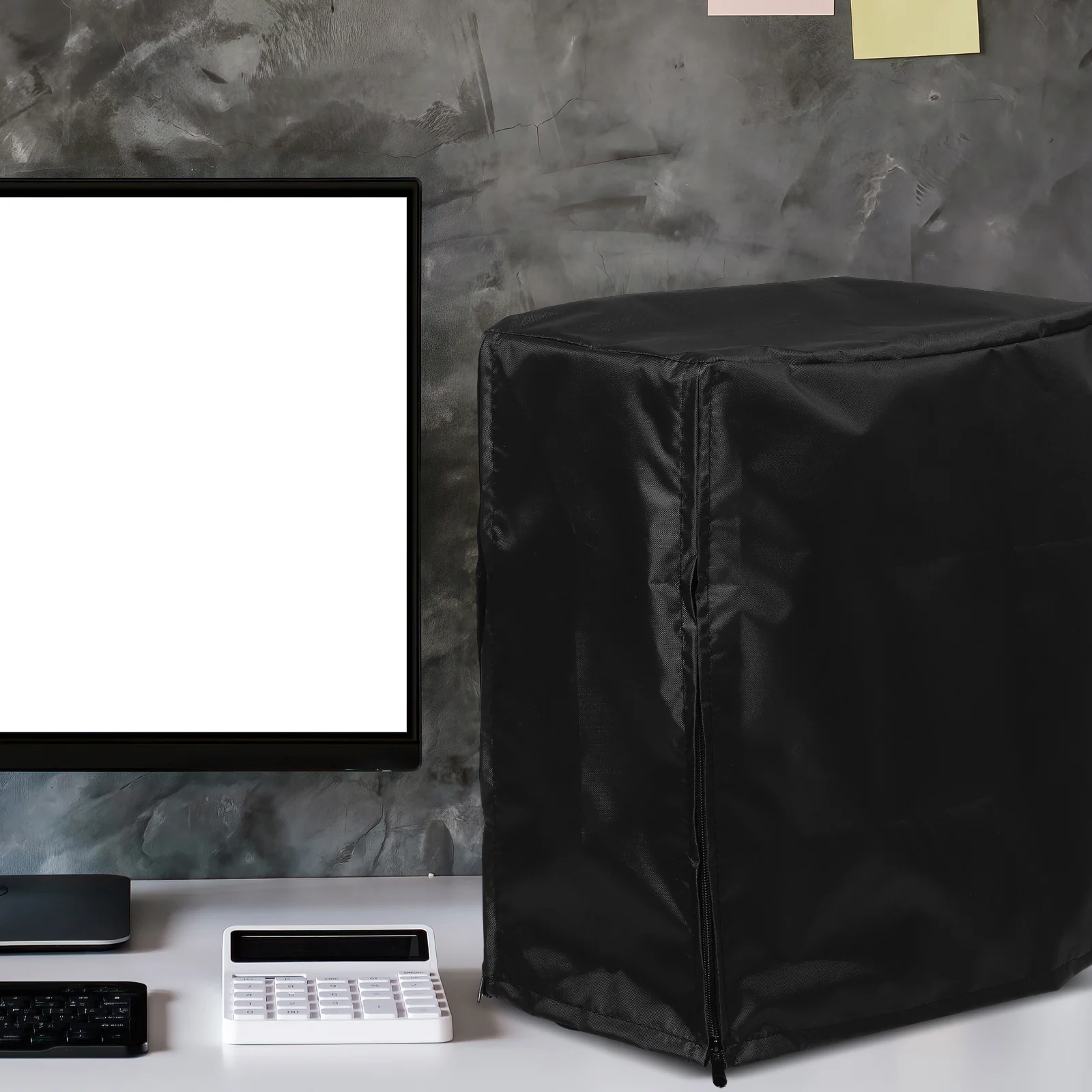 

Computer Protection Cover Large Size Waterproof Dust Proof Fit For Desktop Cpu Tower Home Office Use Pc Case Accessories