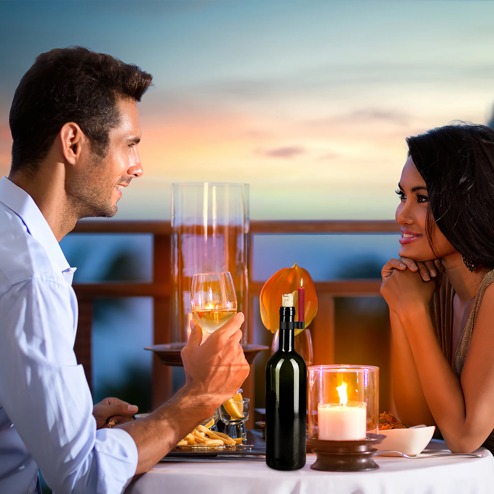 

9pcs Bottle Holders Clips Plastic Lightweight Sturdy Party Halloween Kitchen Reusable Pourer Safe Easy Install