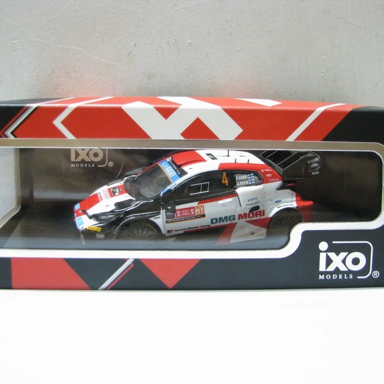 

Литье под давлением масштаб 1:43 IXO TOYOTA GR YARIS Rally1 # 4 2022, Ipree Rally, модель автомобиля из сплава, Коллекционная игрушка, подарок, сувенир, украшение для дисплея