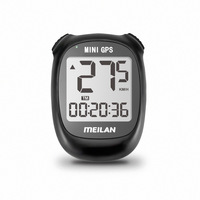 MEILAN M3 Mini GPS Bike Computer Wireless Cycling Odometer Speedometer and Waterproof Bicycle LCD Backlight & Multi-Functions