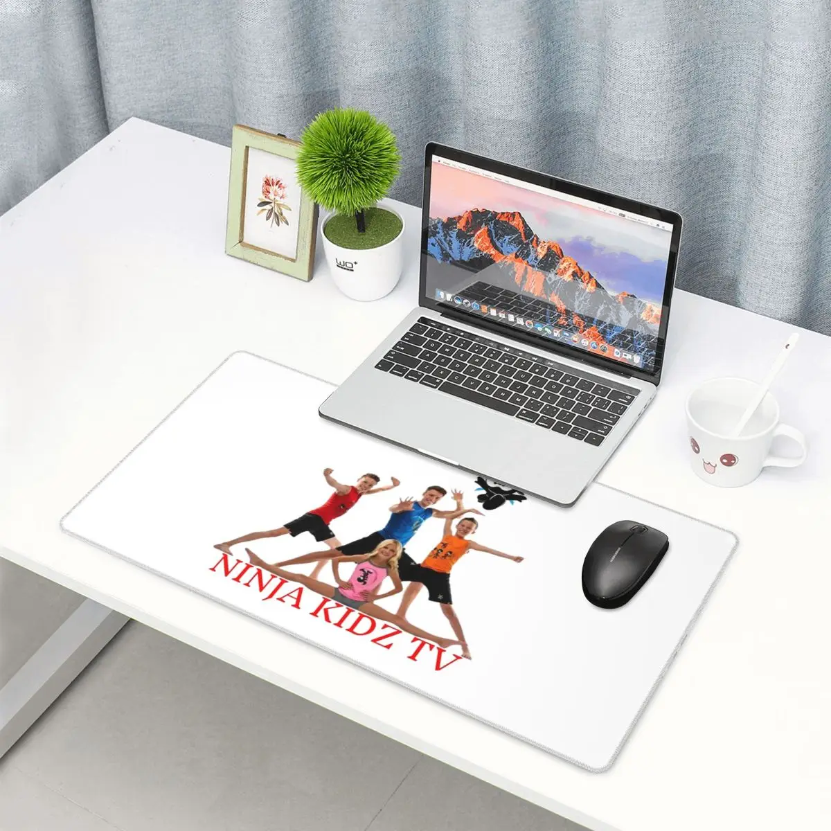 

Large Mouse Pad Ninja Kidz Tv -kids Gamer PC Laptop Mats Keyboard Carpet Computer Gaming Office Accessories Desk Mat