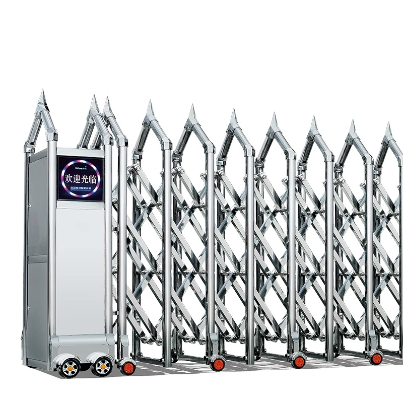 

Modern Electric Mechanical Automatic Retractable Fence Gate Sliding Swing For Port/Government Use