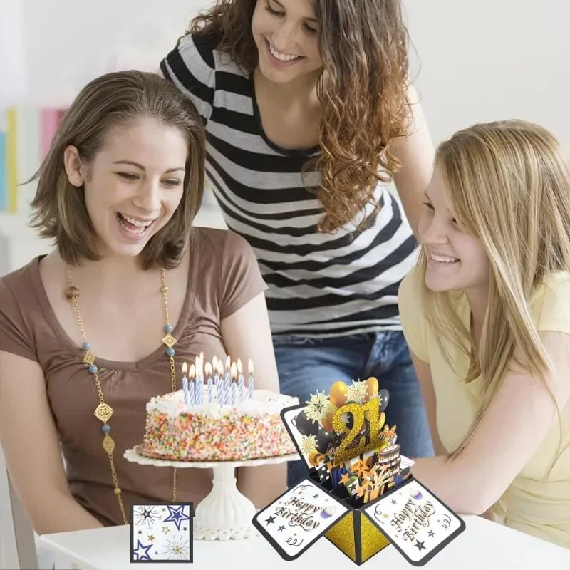 3D Birthday Card 21… - image