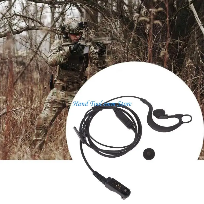 H37F ثنائية الاتجاه الاستبدال الراديو سماعة سماعة سماعة الأذن GSHAPE GSHAPE لـ HYTERA BP510 BP516 BP-510 BP-516 AP58