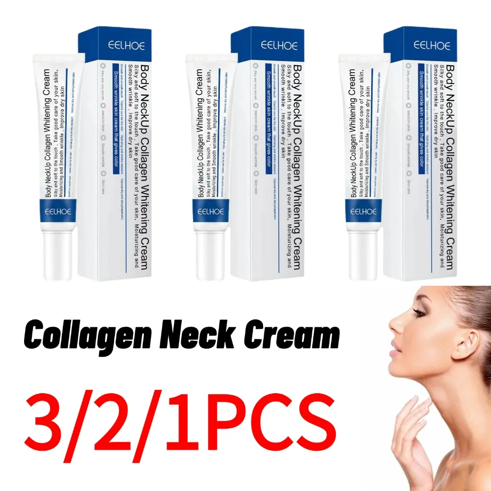 Collagen Neck Cream Reducing Fine Line Moisturizing Lifting Firming Anti-aging Efficient Whitening Skin Care Beauty