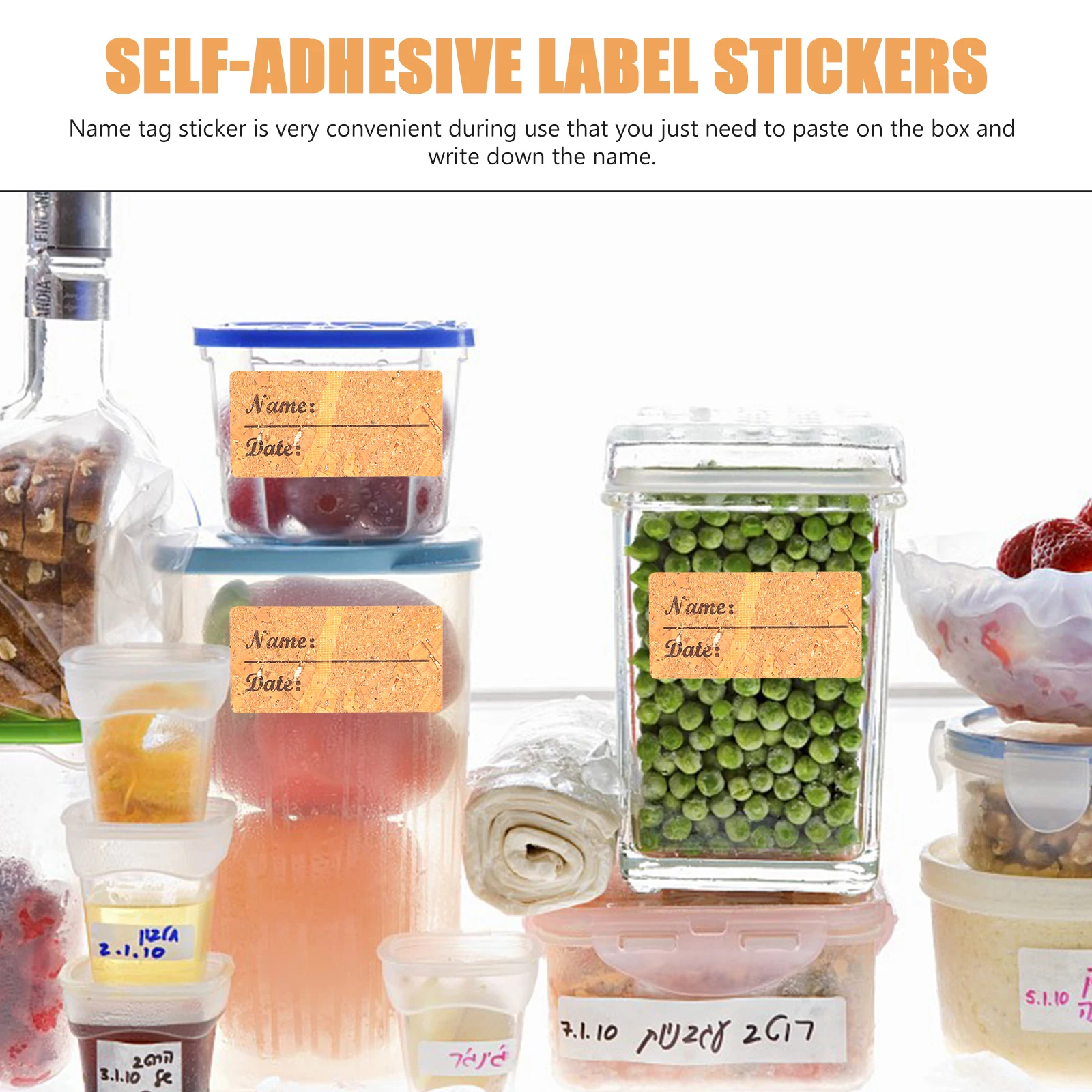 

24 Pieces Stickers 30x60mm Name Decal Self Adhesive Name Tags Sorting Tags Self Adhesive Label Stickers Classification Labels