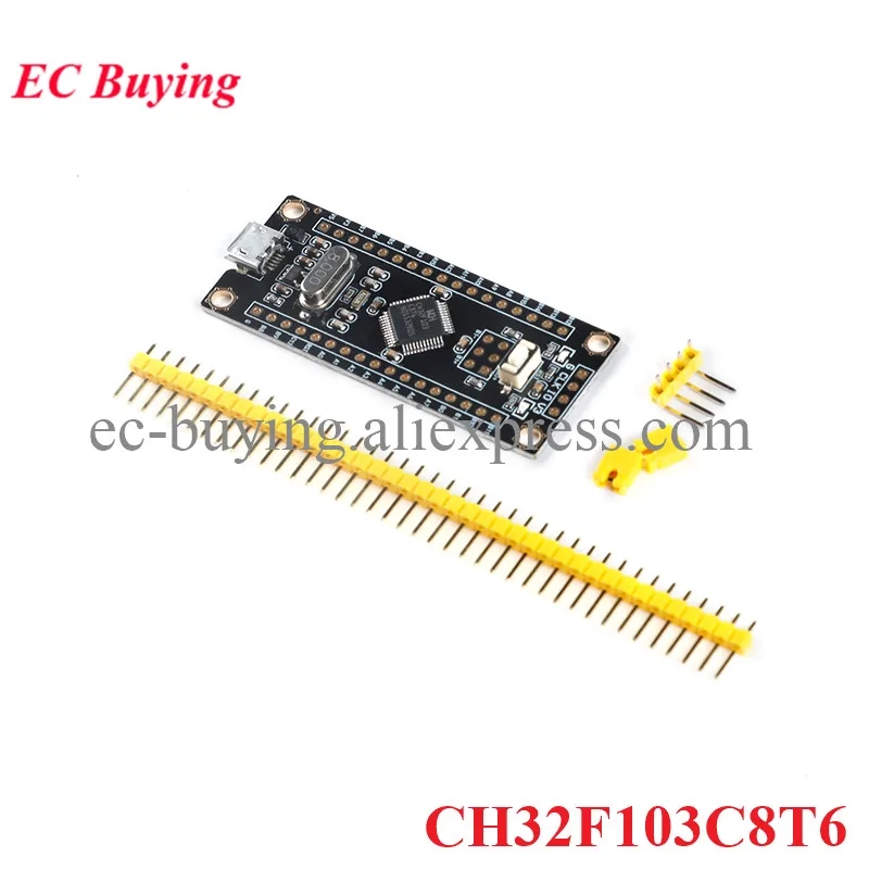 CH32F103C8T6 ARM STM32 Minimum System Development Board Module CH32F103 Core MCU Demo Learning Board USB For Arduino