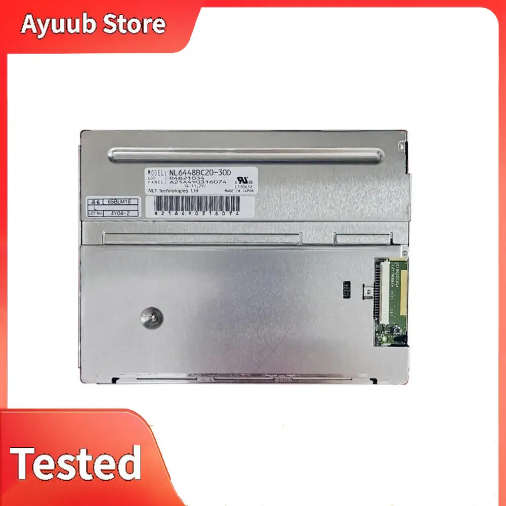 

Original industrial LCD NL6448BC20-30D Display Screen Tested 640x480 6.5"INCH