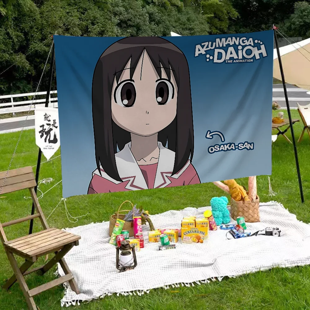 Azumanga Daioh Osaka Ayumu Banner Art Printing Japanese Wall Flag