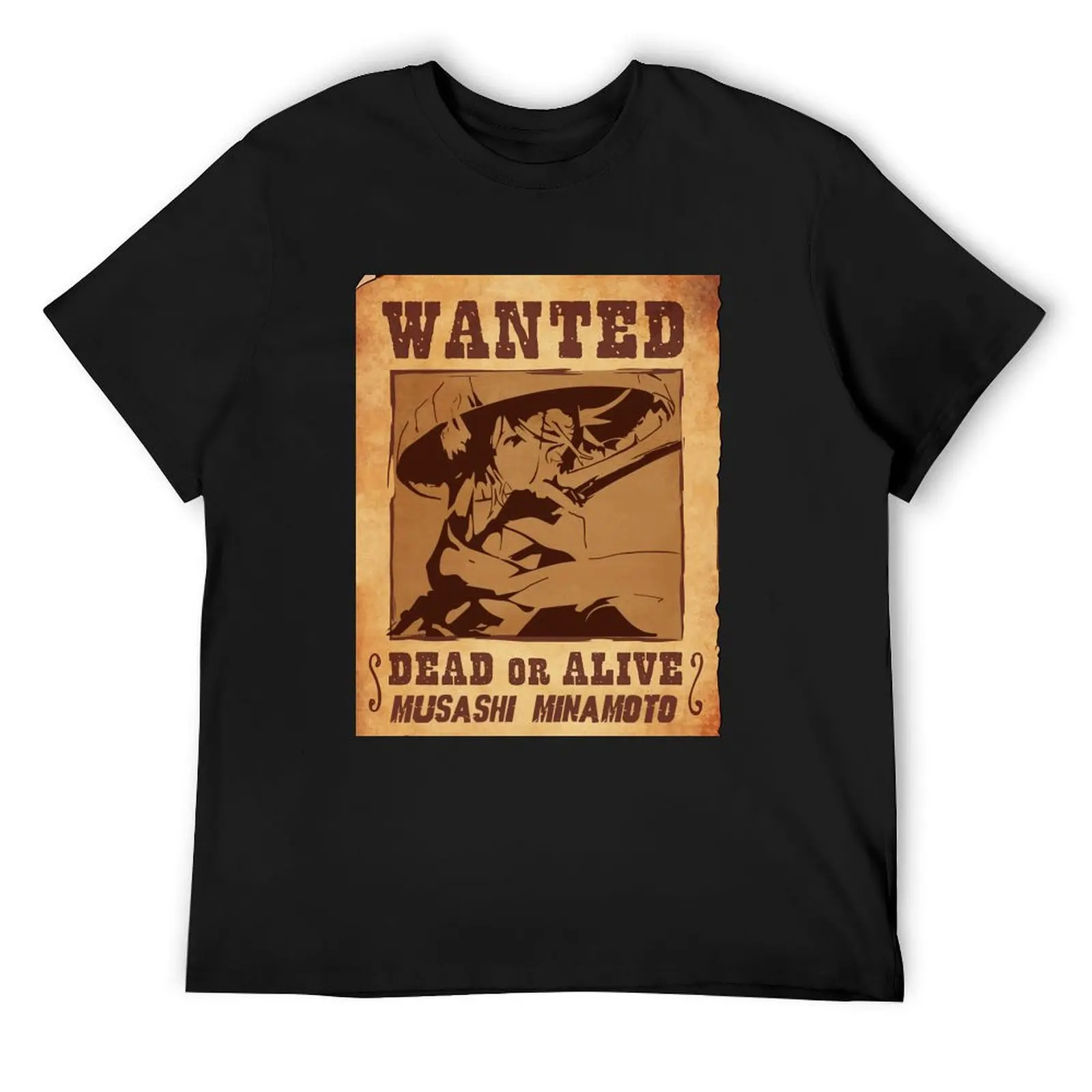 

Minamoto Musashi FGO T-Shirt plain sports fans Anime t-shirt heavyweight t shirts for men
