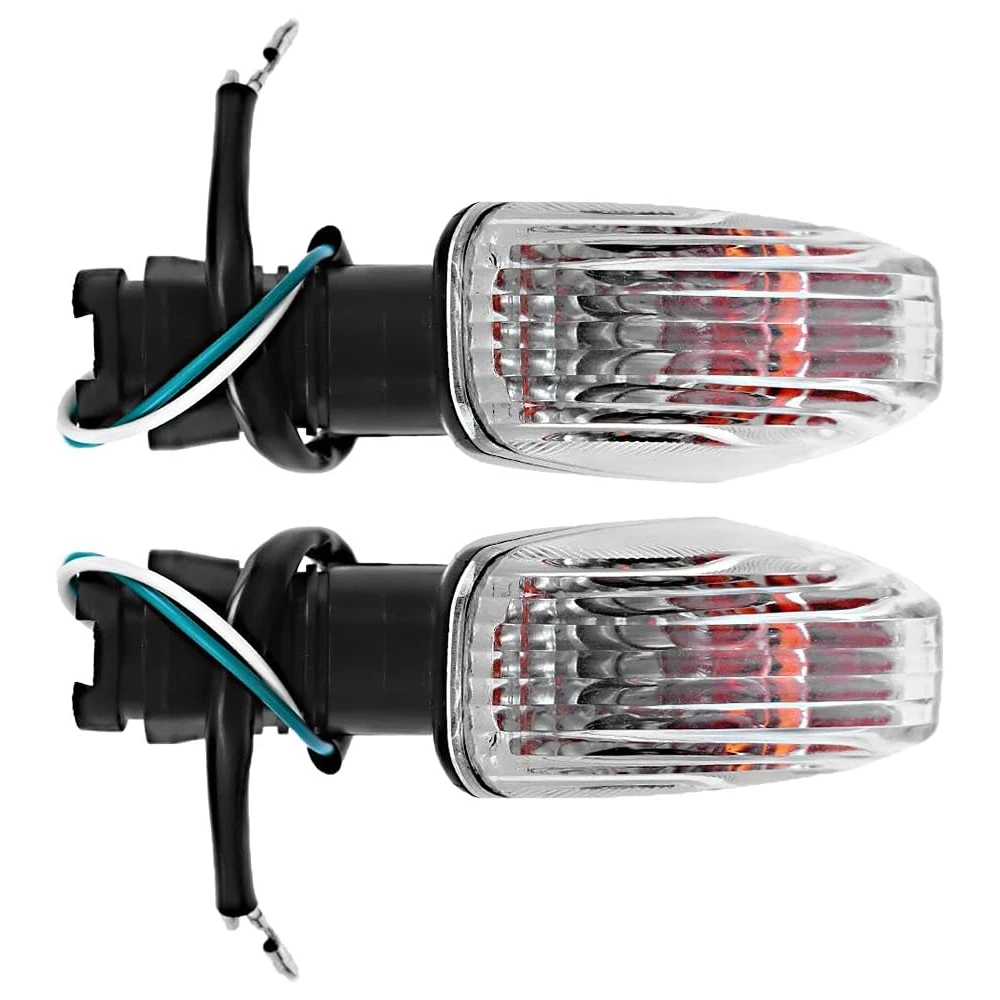 2Pcs Motorcycle Turn Signal Light Indicator Light for KAWASAKI NINJA ZX-6R 636 600 ZX-6RR KLE 500 KLE 650 VERSYS KLR 650 Z750S