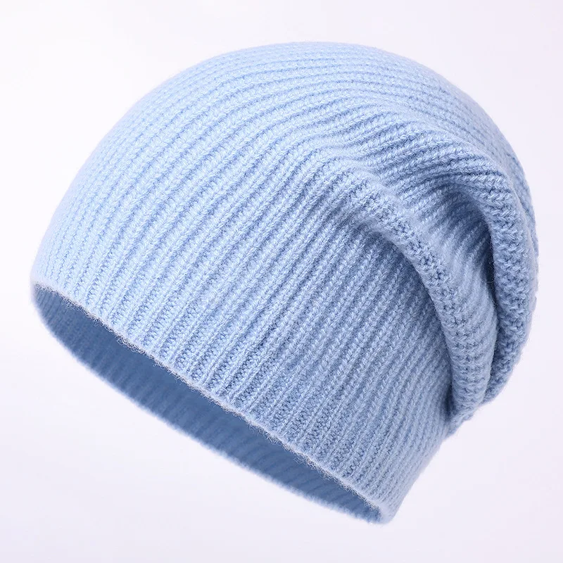 

Hat Winter Women Beanie Autumn Wool Knit Cap One Layer Warm Soft Skiing Accessory For Cold Weather Outdoors Sports Luxury