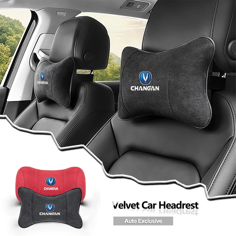 Suede Headrest Car …