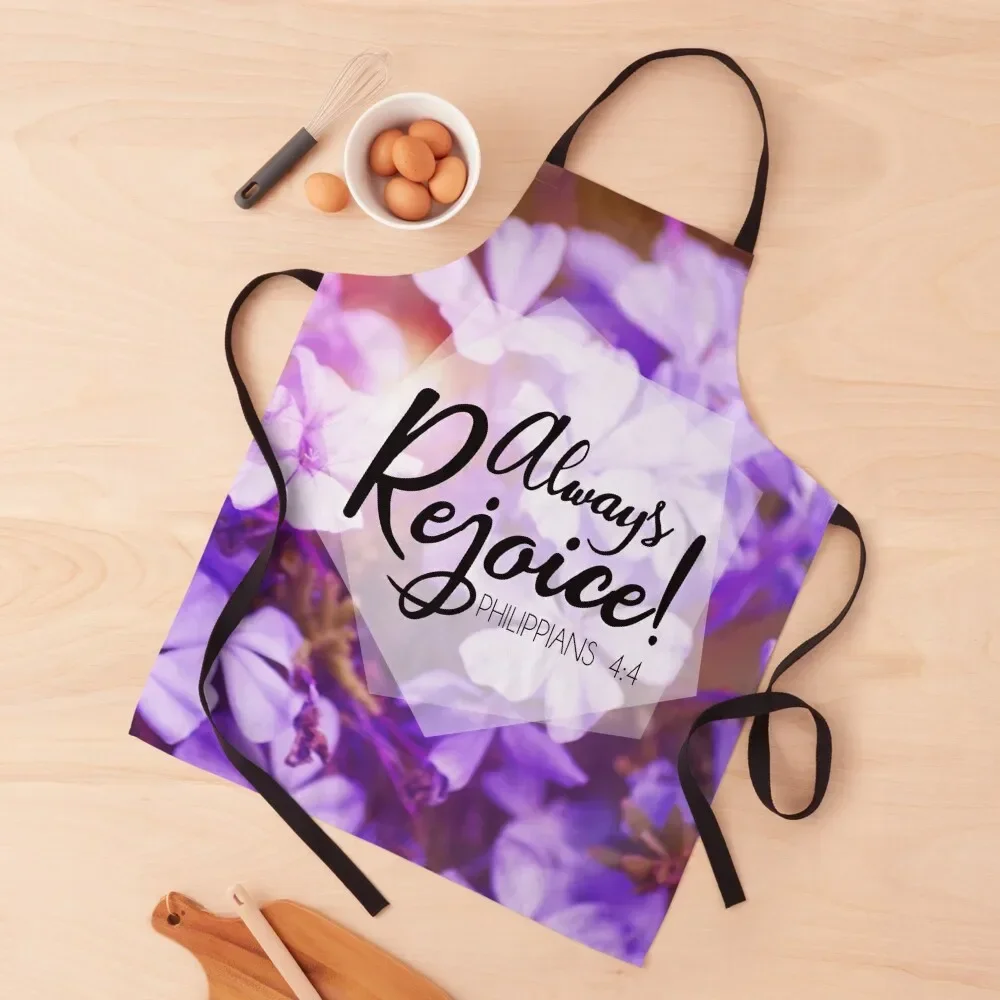 

Always Rejoice Apron Things For The Home Home And Kitchen restaurant accessories Kitchen And Home Items Apron