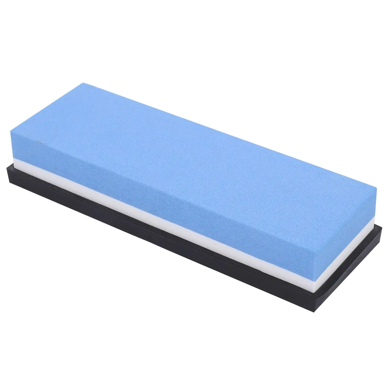 Double-Sided pedra faca Sharpener com base, Whetstone, 2000 + 5000 Mesh