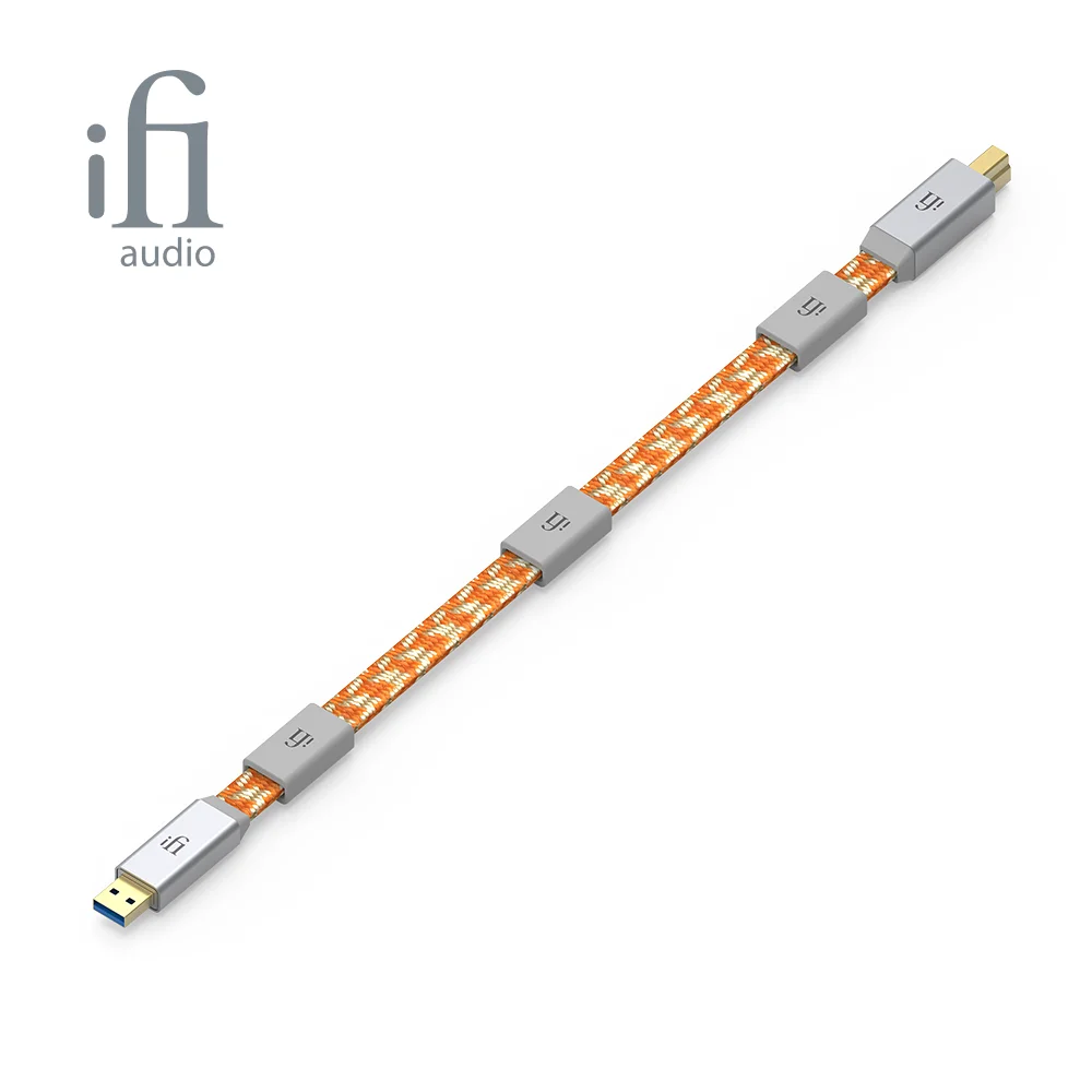 iFi Mercury3.0 USB Signal Transmission Power Cord HiFi Wire RF Filter Codec 3.0 RFI EMI Noise Shielding Audio Transmission Cable