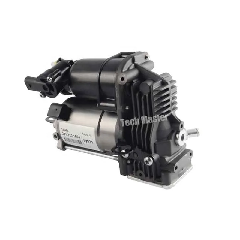 Auto Pneumatic Spring Compressor for S-Class W221Air Suspension Compressor Mercedes 2213200704 A2213201904 Air Suspension Pump