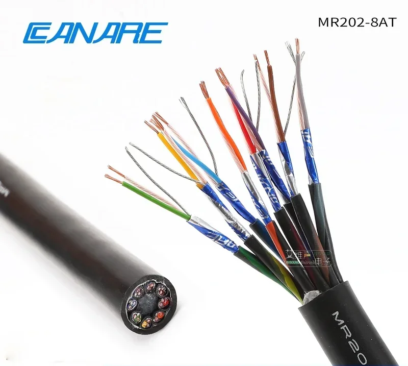 1meter CANARE MR202-8AT/8AT/4AT/12AT studio recording multi-channel 8-channel audio microphone signal cable