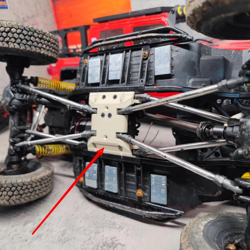 R2 Gearbox Mount Base For AXIAL SCX10 III Jeep Gladiator AXI03007 AXI03006 Fit TRX4 TRX6 CROSSRC YIKONG 1/10 RC Upgrade Parts